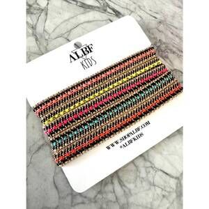 NEW ALBF STUDIO supernova bracelet set in multi